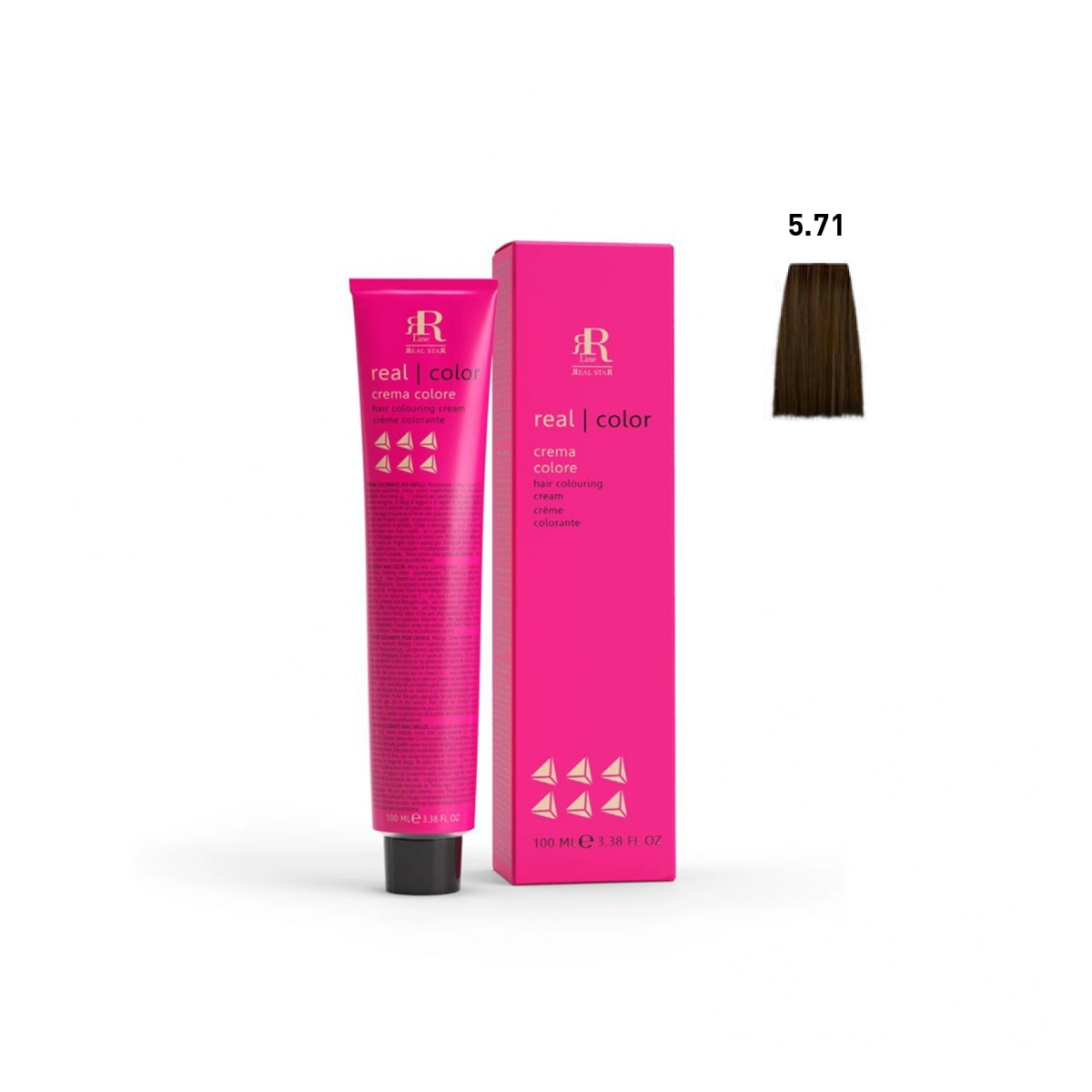 RR Line Boja za kosu 100ml Hladne braon nijanse