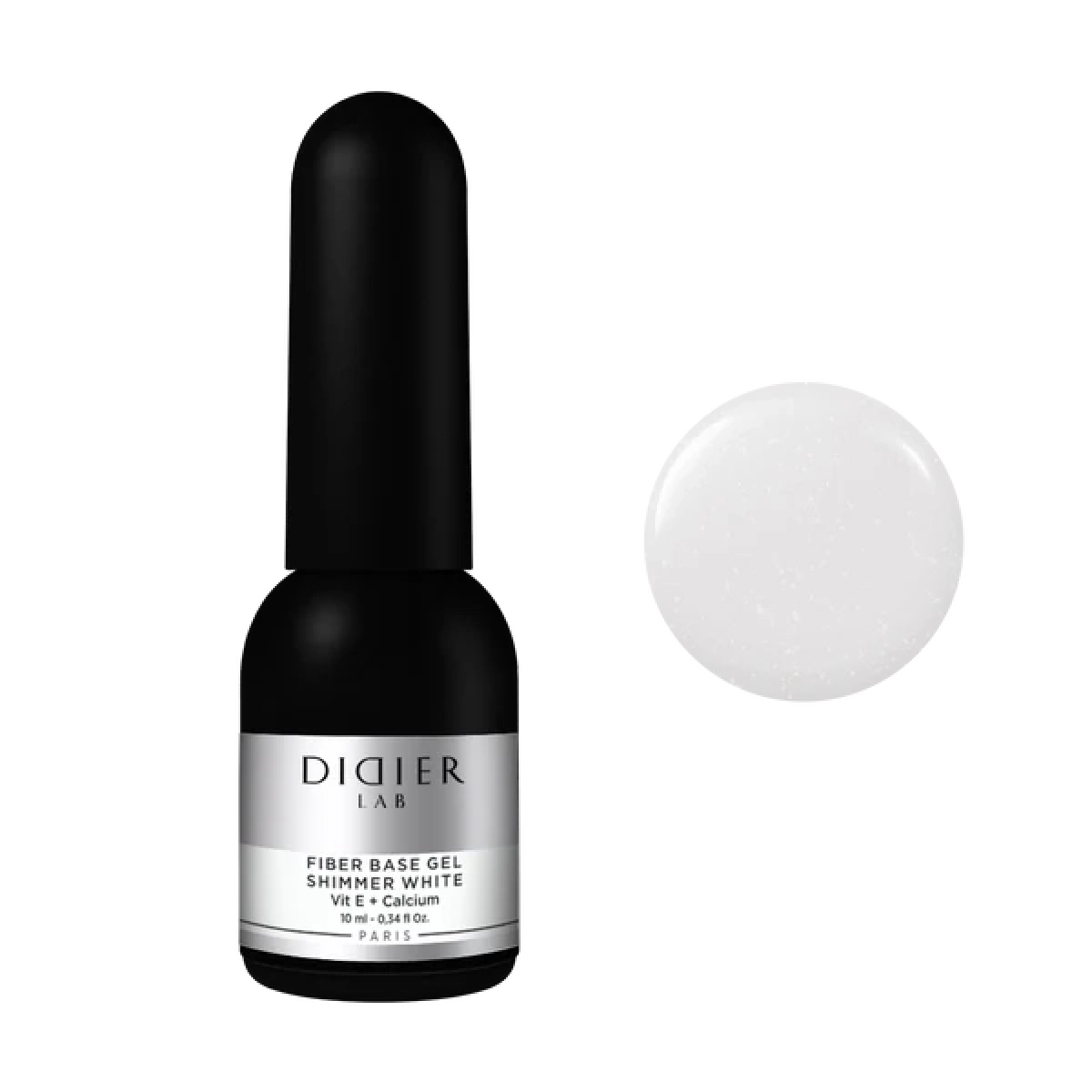 DIDIER Fiber baza Shimmer White 10ml