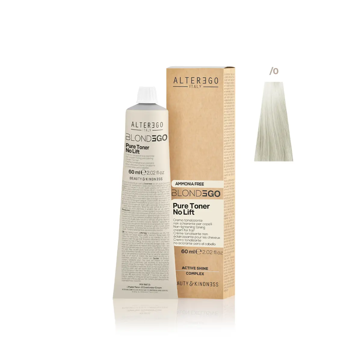 PURE NO LIFT /0 Toner za kosu NATURAL 60ml