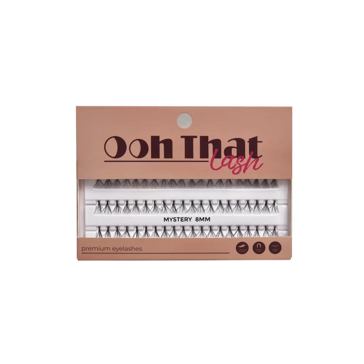 OOH THAT LASH Individualne veštačke trepavice - MYSTERY 8mm