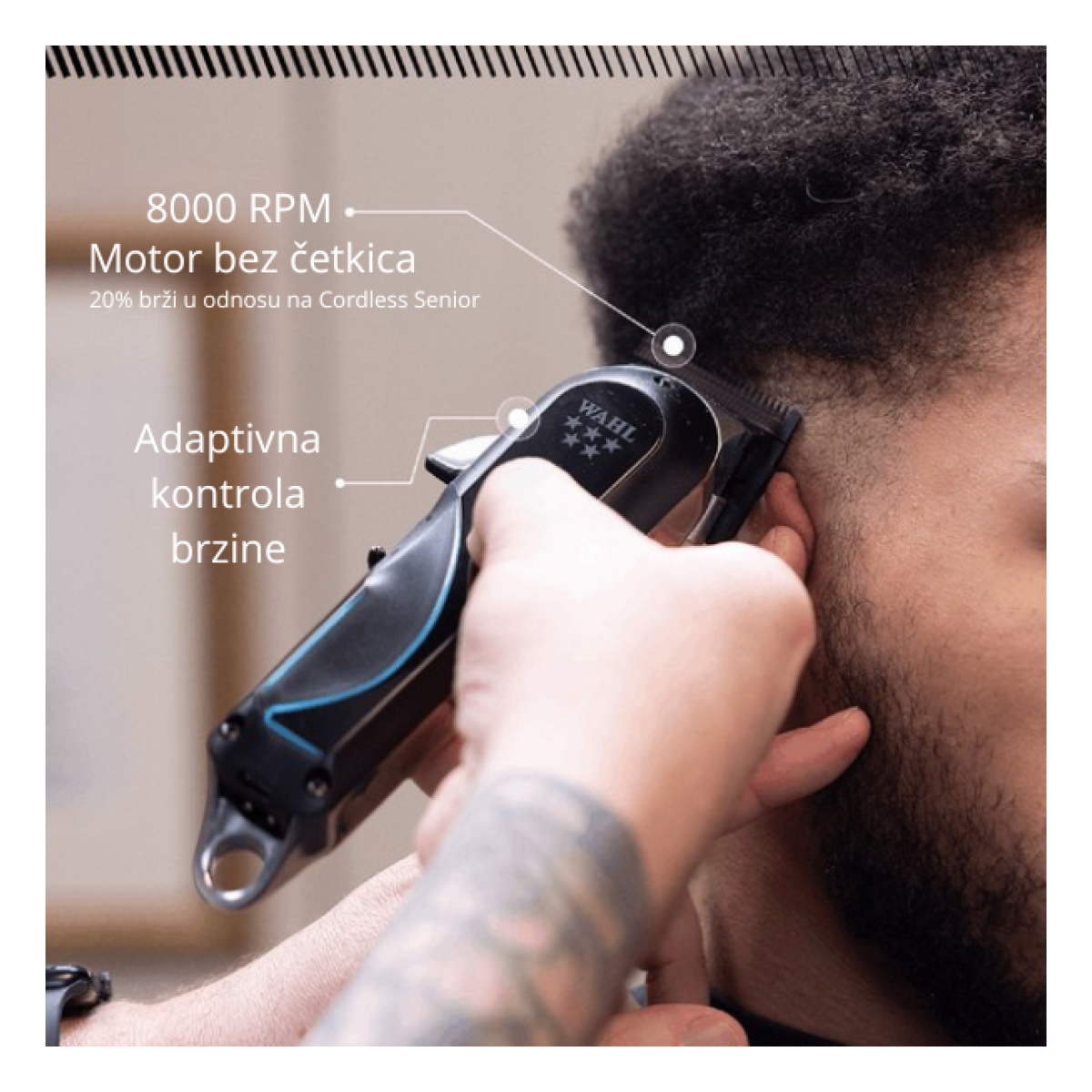 WAHL Mašinica za šišanje CORDLESS SENIOR 2.0